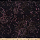 Bali Batik - Roses - Deep Earth