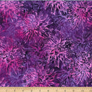 Bali Batik - Blooms - Purple
