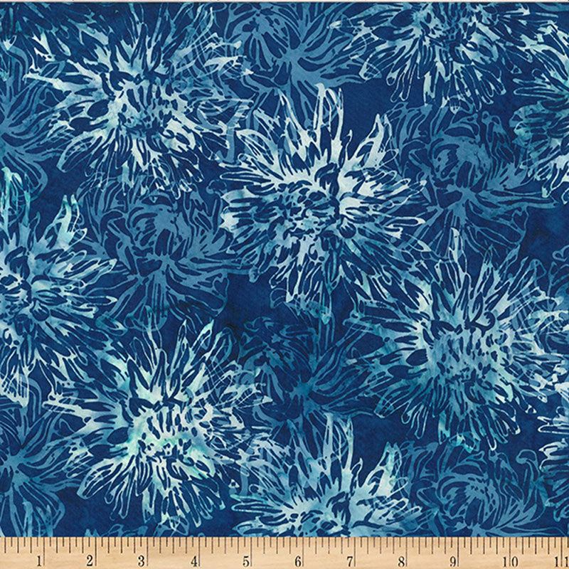 Bali Batik - Blooms - Flax