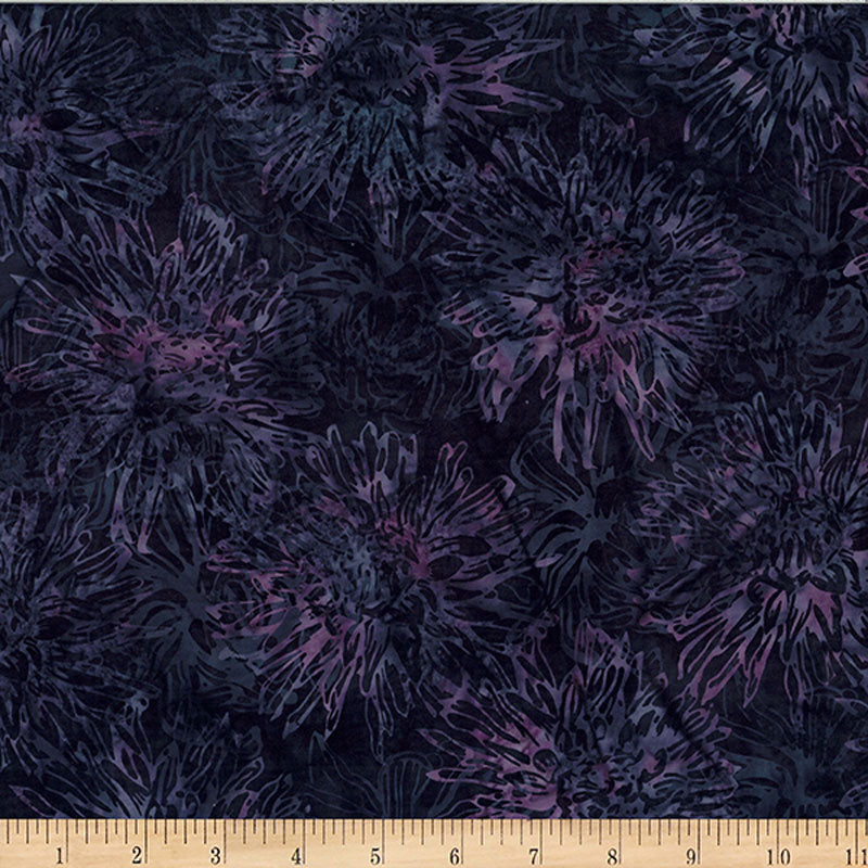 Bali Batik - Blooms - Deep Amethyst