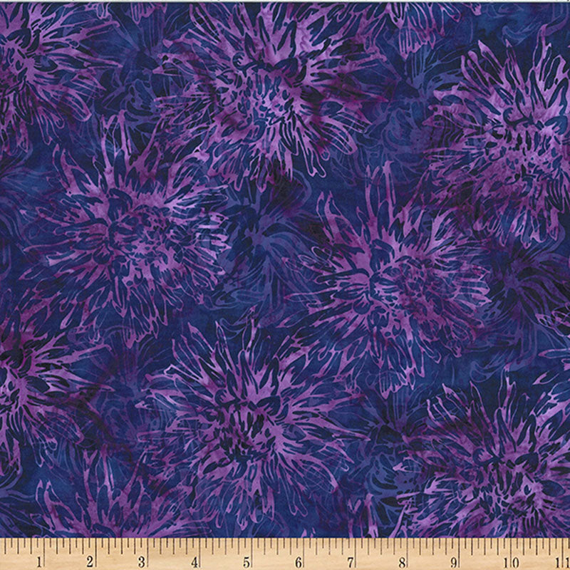 Bali Batik - Blooms - Violet