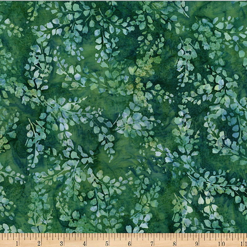 Bali Batik - Spring Branches - Adventurine
