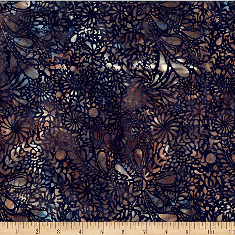 Bali Batik - Garden Symphony - Walnut