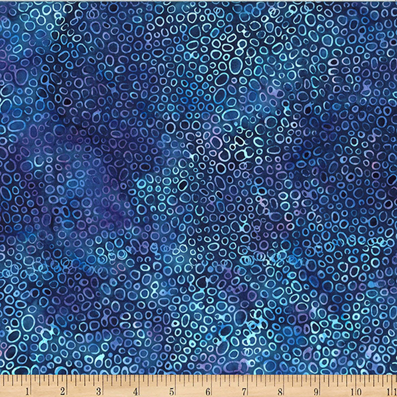 Bali Batik - Movement Dots - Sapphire