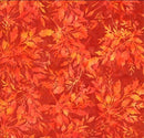 Bali Batik -  Leafy - Cayenne