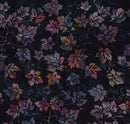 Bali Batik -  Grape Leaves - Blackberry