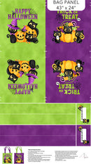 Double Bubble Kitty Trouble -  Bag Panel