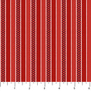 Woodland Wishes - Stripe - Red