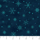 Woodland Wishes - Snowflake Navy