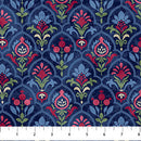 Pomegranate - Scallop - Navy Multi