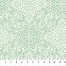Mariposa - Tonal Mandala - Light Green