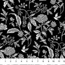 Nature's Sketchbook - Chrysanthemums - Black / White