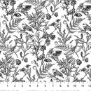 Nature's Sketchbook - Meadowlark - Black / White