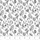 Nature's Sketchbook - Forage - Black / White