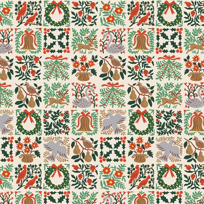 Holiday Classics - Small Patch - Cream