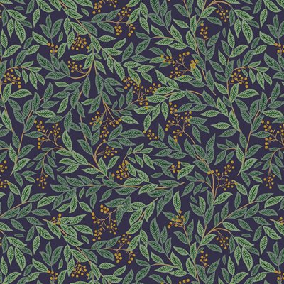 Holiday Classics - Berries - Dark Blue