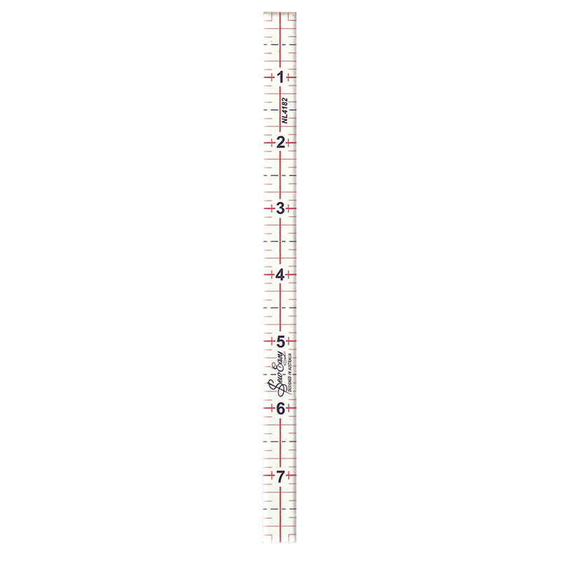 SEW EASY Quilting Ruler - 8″ x 1⁄2″ (20.3 x 1.3cm)