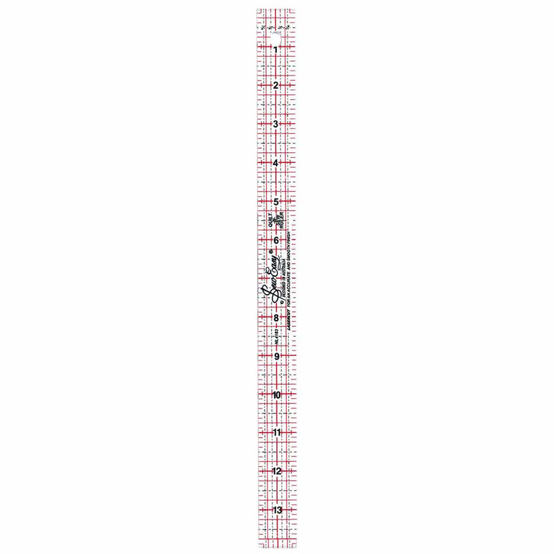 SEW EASY Quilting Ruler - 14″ x 1″ (35.6 x 2.5cm)