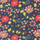 Delightfully Yours - Wildflower  - Navy