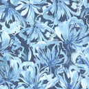 Sunshine and Blue Skies  - Flower Burst - Indigo