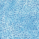 Sunshine and Blue Skies  - Leaf Vine - Sky Blue