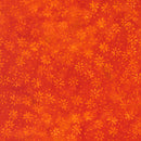 Sunburst Batik - Floral - Tangerine