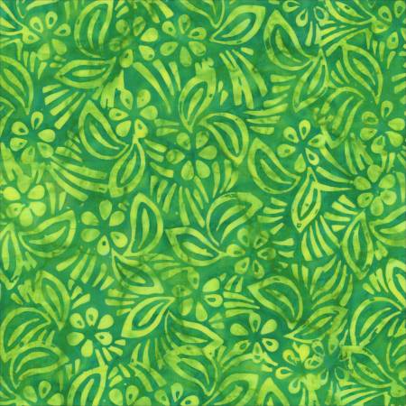 Splendor Batiks - Hibiscus - Shamrock