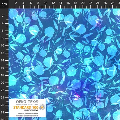 Symphony - Leaf Sunprint - Royal