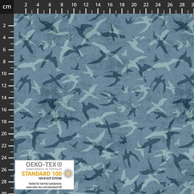 Northern Blues - Bird Silhouettes