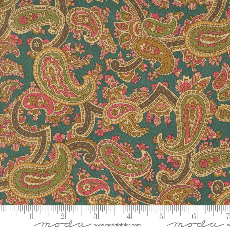 Collections for a Cause - Paisley - Teal