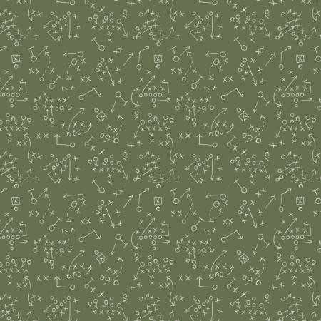 Fall is Football - Play Board - Green