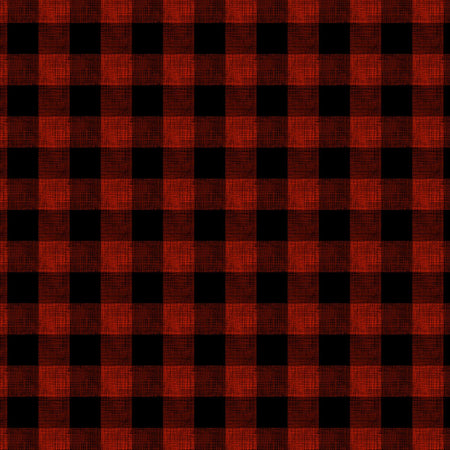 Fun on Tap - Sugarmaker Plaid - Red