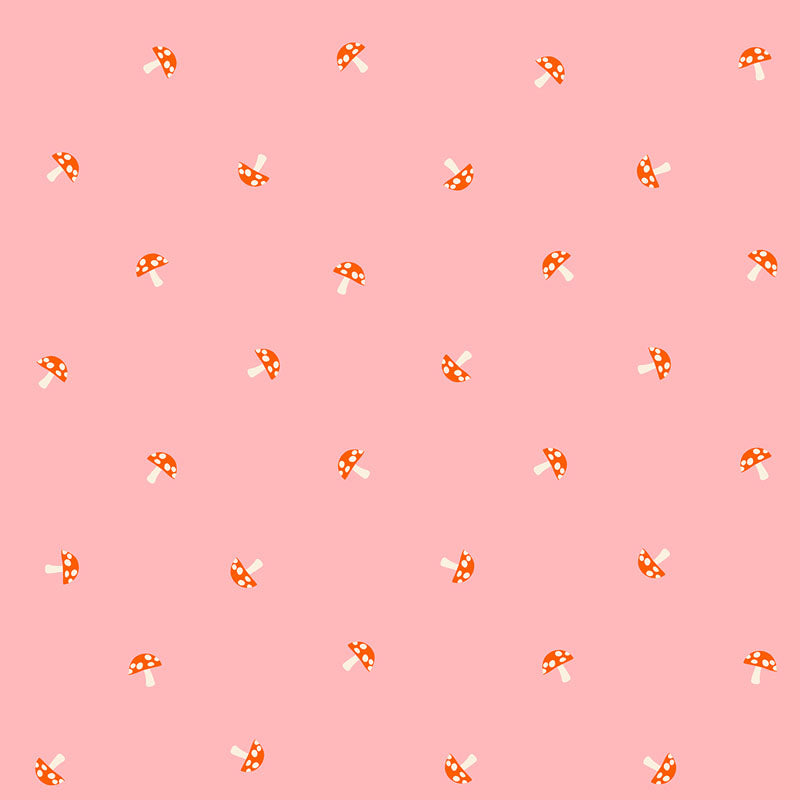 Carousel - Toadstools - Pink