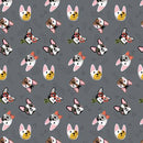 Pawsomely Posh - Pup Toss - Charcoal