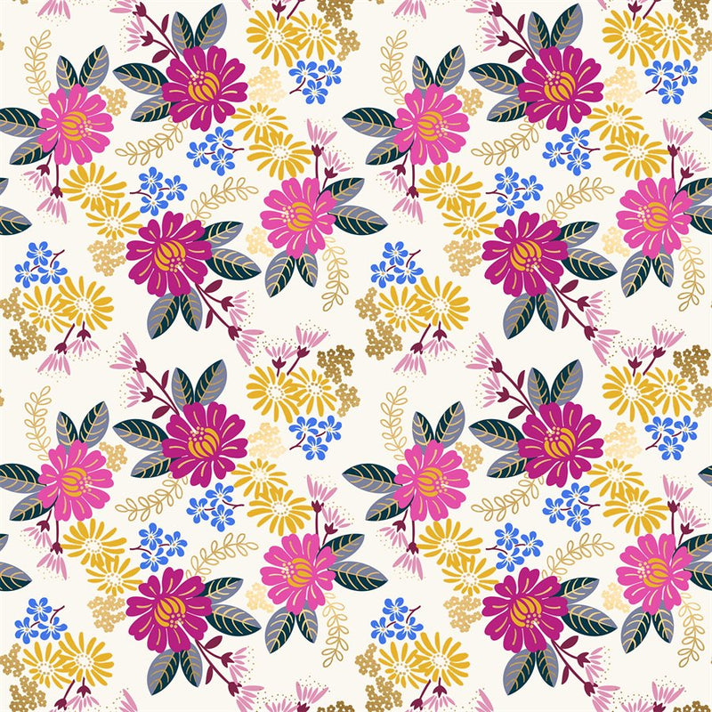 Reign  - Floral - Snow