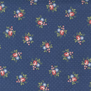 Belle Isle - Floral Bouquet - Navy