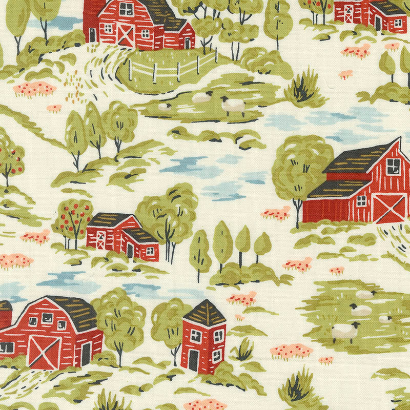 Farmstead - Barns - Porcelain