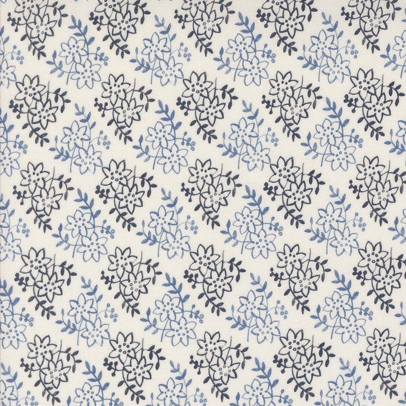 Larking - Floral Diamond - Porcelain