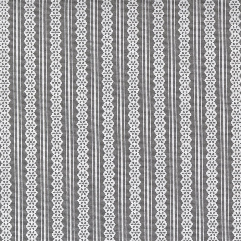 Buttercup and Slate - Stripe - Slate