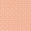 Cottage Charm - Floral Trellis - Peach