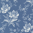 Denim and Daisies - Large Floral - Denim