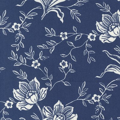 Denim and Daisies - Large Floral - Navy