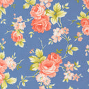 Rosie - Floral - Blueberry
