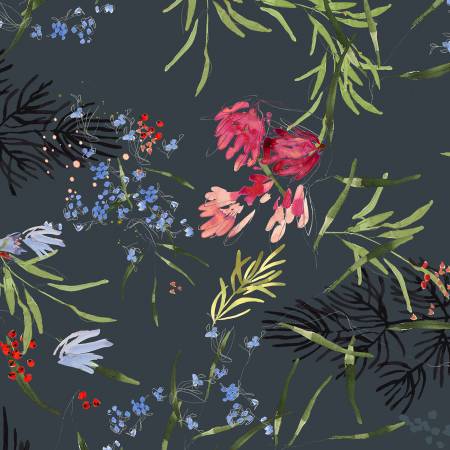 108" Wide Backing  - Meadow Floral