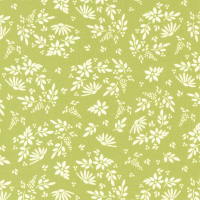 Favorite Things - Floral - Chartreuse