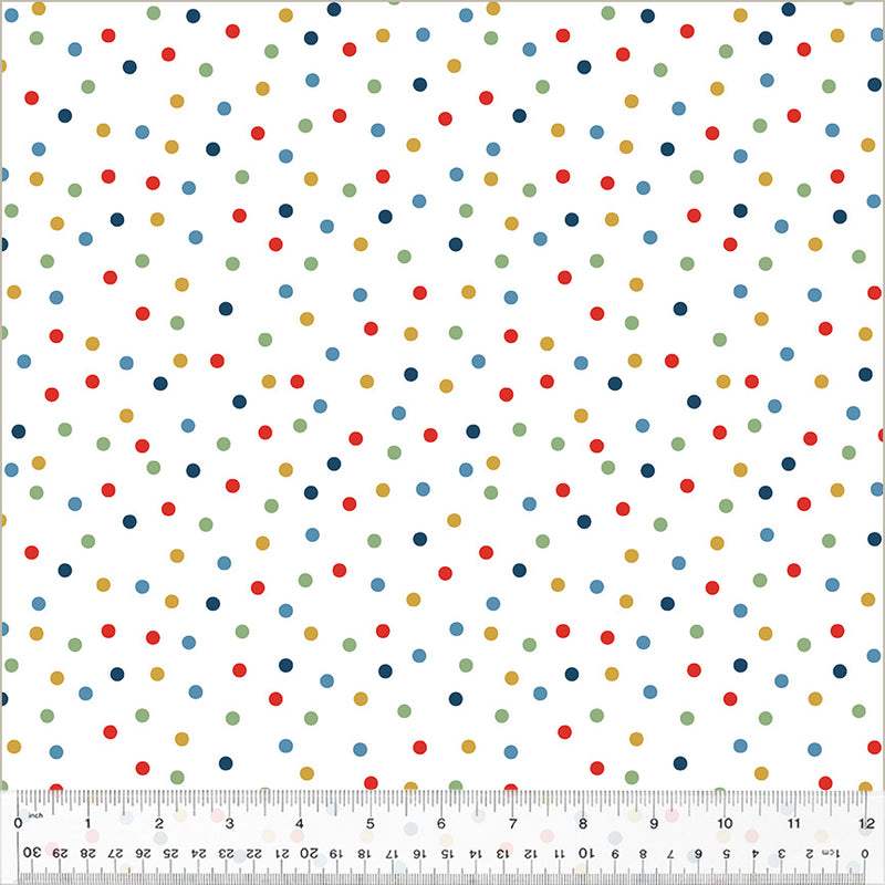 Clover & Dot - Polka Dot - White
