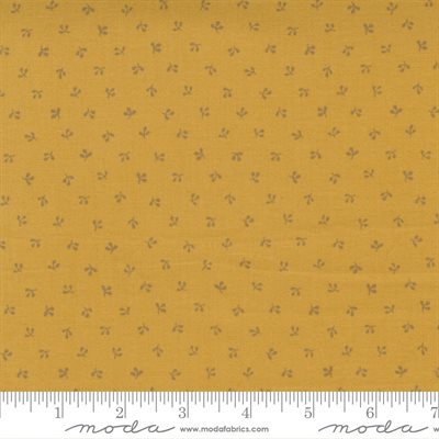 Regency Somerset  Blues - Leaf Toss - Gold