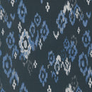 Boho Haven - Feathered Ikat - Deep Sea
