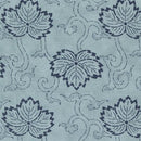 Indigo Blooming - Floral - Water