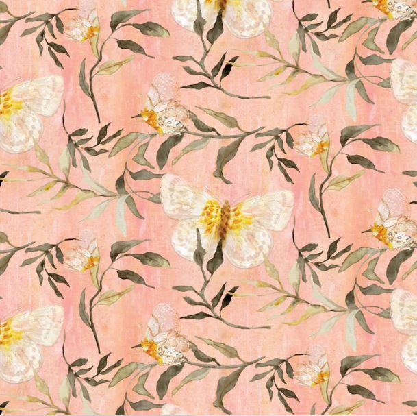 Bloom Tapestry - Butterfly Ballet - Pink